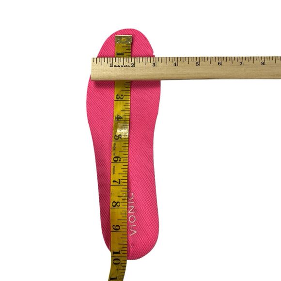 Vionic Womens Brisk Miles Lace-Up Active Sneaker US 9 Pink - Picture 7 of 16